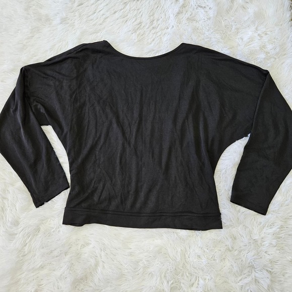 Gentle‎ Fawn GF Collection Women's Black Long Sleeve Open Back Top. Size S - Picture 1 of 8